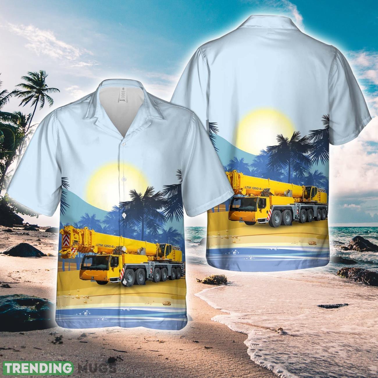 Liebherr Telescopic Mobile Cranes LTM 1350-6.1 Crane Operator Hawaiian Shirt Unique Gift Product Photo 1 Liebherr Telescopic Mobile Cranes LTM 1350-6.1 Crane Operator Hawaiian Shirt Unique Gift Product Photo 1