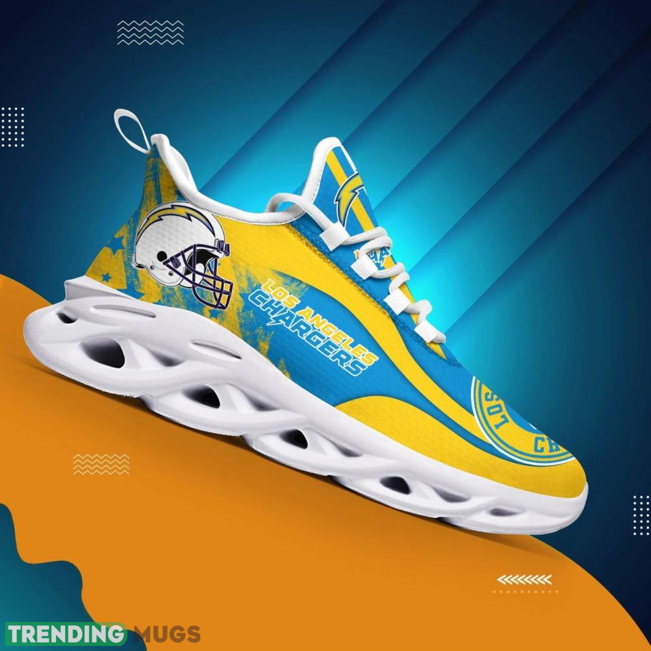 Los Angeles Chargers NFL Logo Sport Team Max Soul Shoes Personalized Name Gifts Big Fans Sport Shoes Product Photo 1 Los Angeles Chargers NFL Logo Sport Team Max Soul Shoes Personalized Name Gifts Big Fans Sport Shoes Product Photo 1
