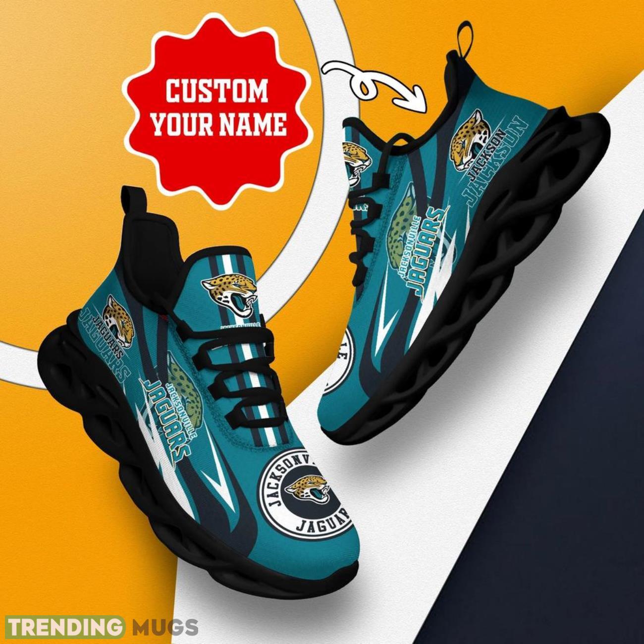 Love Jacksonville Jaguars NFL Max Soul Shoes Custom Name Sneakers Max Soul Love Jacksonville Jaguars NFL Max Soul Shoes Custom Name Sneakers Max Soul