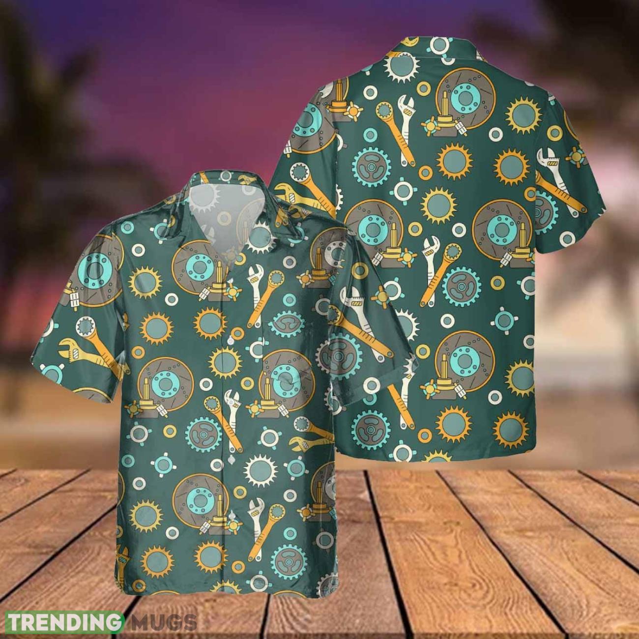 Mechanic Hawaiian Shirt Gift Ideas For Summer Product Photo 1 Mechanic Hawaiian Shirt Gift Ideas For Summer Product Photo 1