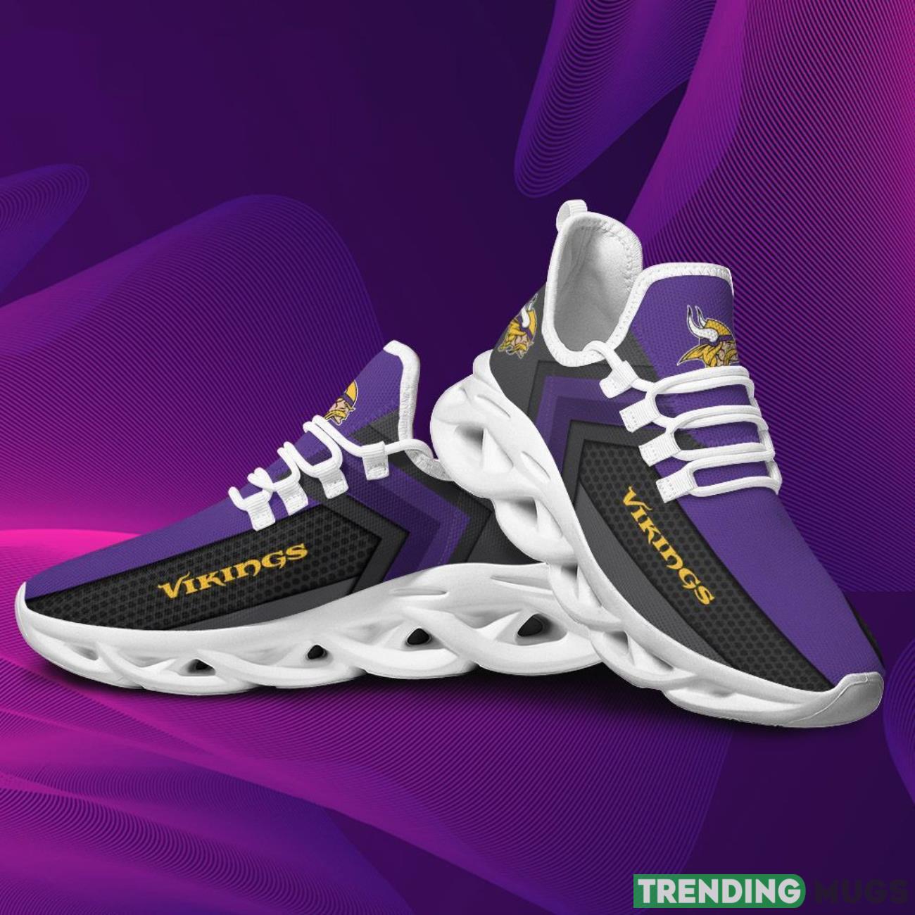 Minnesota Vikings Max Soul Sneakers Running Sports Shoes Ultra Sneakers Max Soul Minnesota Vikings Max Soul Sneakers Running Sports Shoes Ultra Sneakers Max Soul