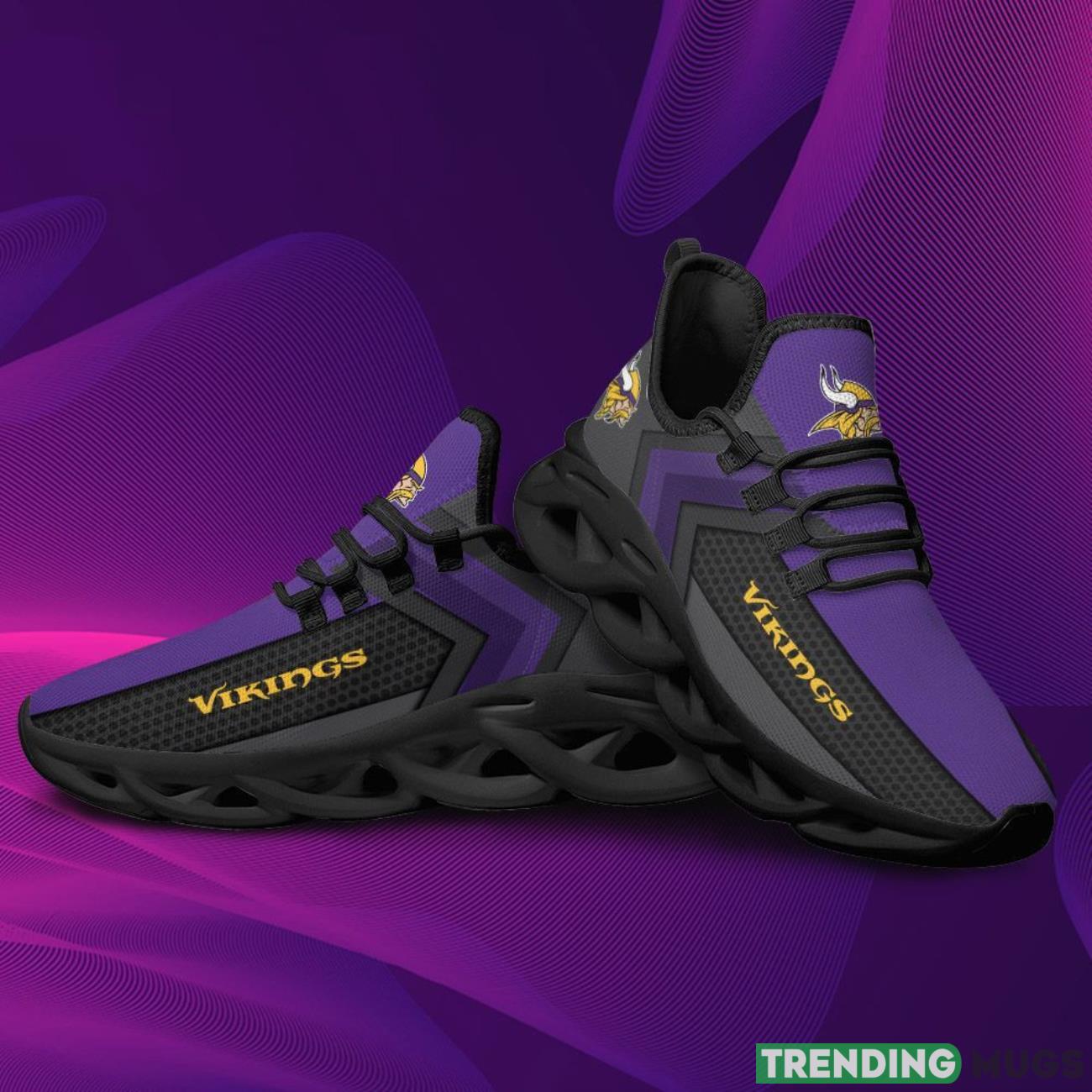 Minnesota Vikings Max Soul Sneakers Running Sports Shoes Ultra Sneakers Max Soul Minnesota Vikings Max Soul Sneakers Running Sports Shoes Ultra Sneakers Max Soul
