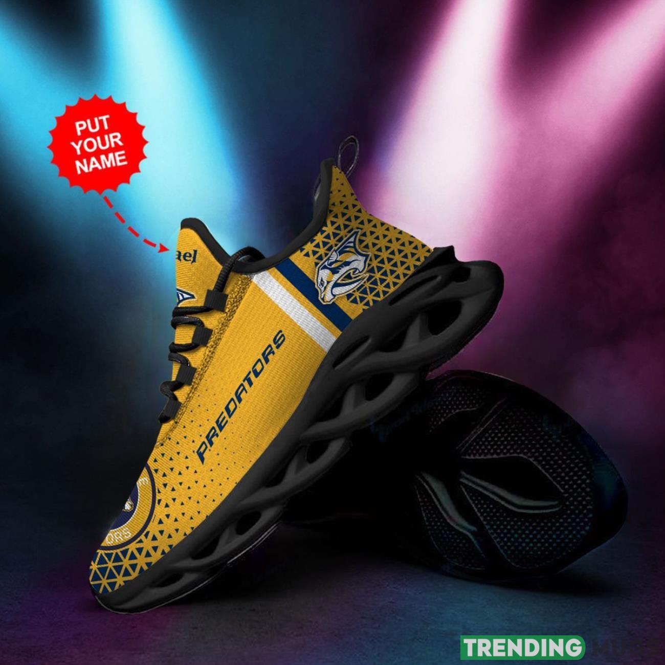 Nashville Predators Custom Personalized Max Soul Sneakers Running Sports Shoes Ultra Sneakers Product Photo 1