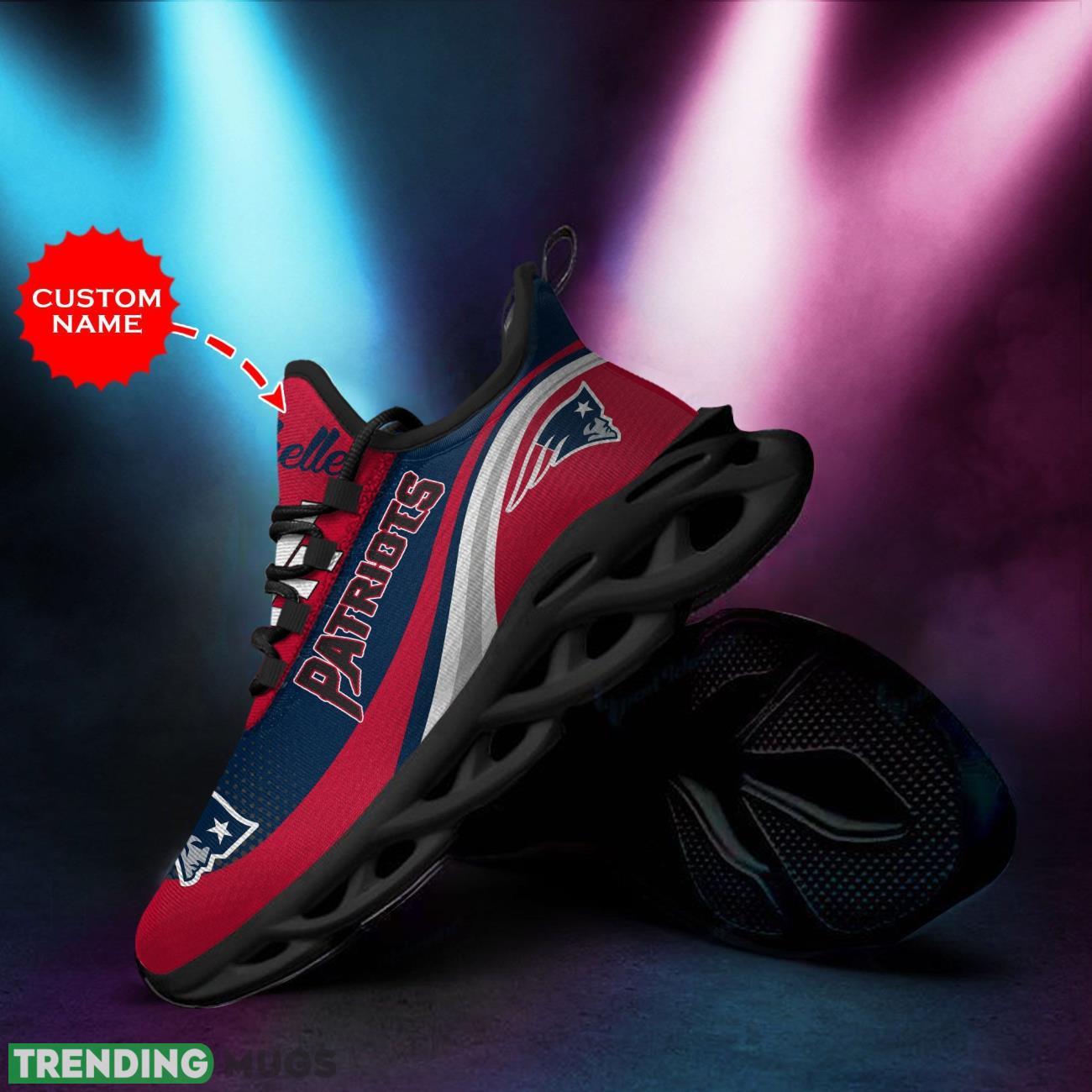 New England Patriots Custom Personalized Max Soul Sneakers Dynamic Shoes For Men Women Max Soul New England Patriots Custom Personalized Max Soul Sneakers Dynamic Shoes For Men Women Max Soul