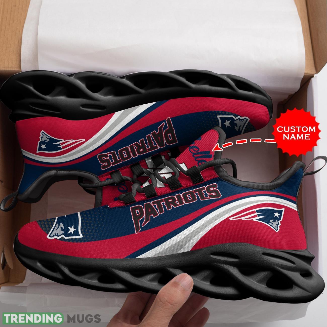 New England Patriots Custom Personalized Max Soul Sneakers Dynamic Shoes For Men Women Max Soul New England Patriots Custom Personalized Max Soul Sneakers Dynamic Shoes For Men Women Max Soul