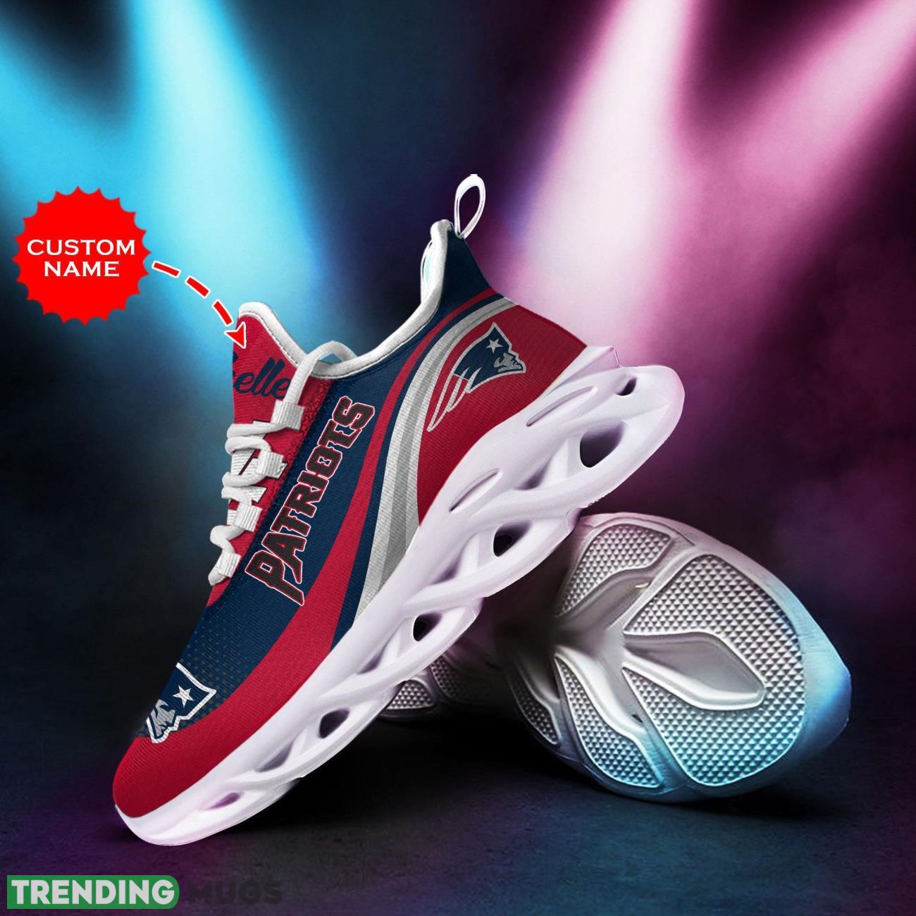 New England Patriots Custom Personalized Max Soul Sneakers Dynamic Shoes For Men Women Max Soul New England Patriots Custom Personalized Max Soul Sneakers Dynamic Shoes For Men Women Max Soul