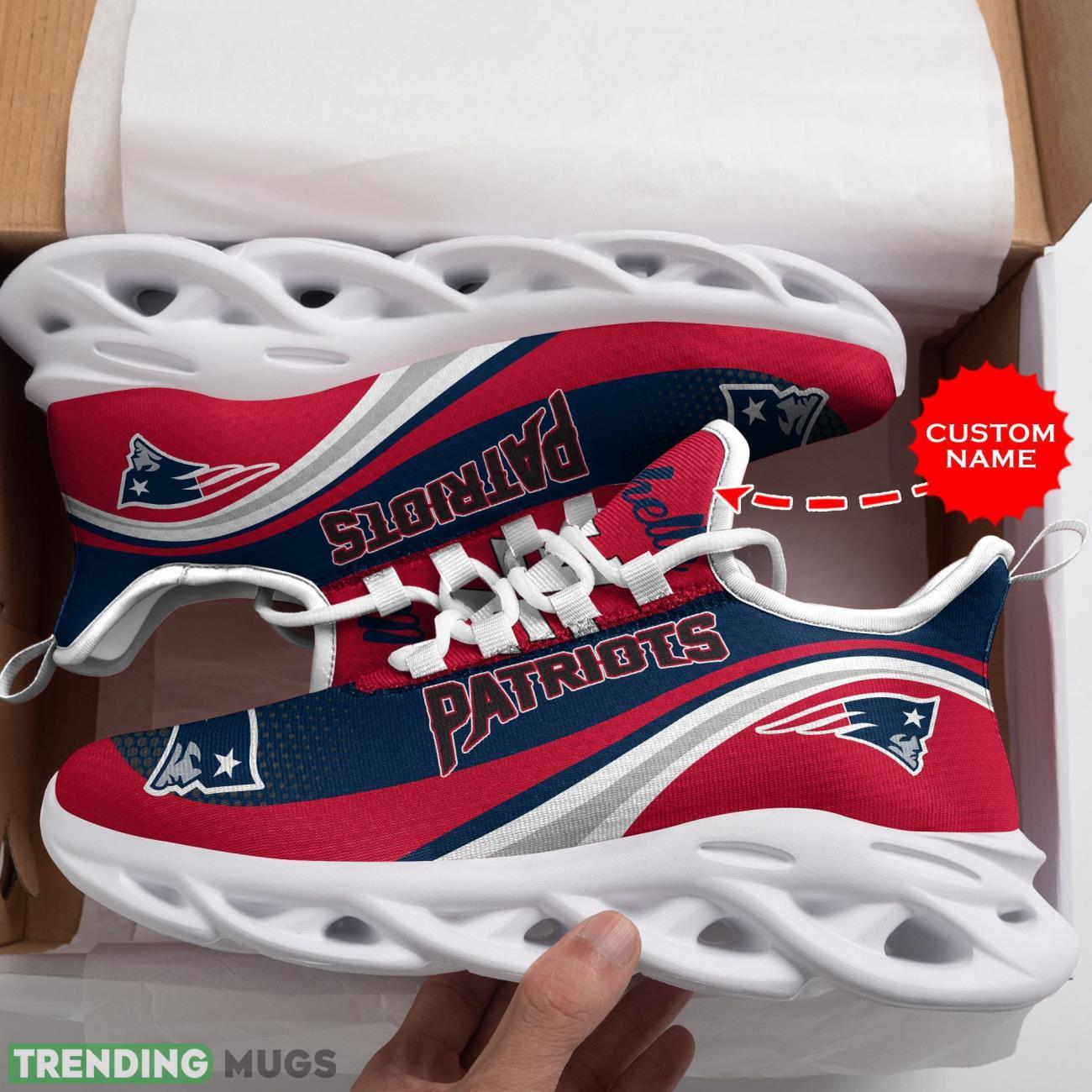 New England Patriots Custom Personalized Max Soul Sneakers Dynamic Shoes For Men Women Max Soul New England Patriots Custom Personalized Max Soul Sneakers Dynamic Shoes For Men Women Max Soul
