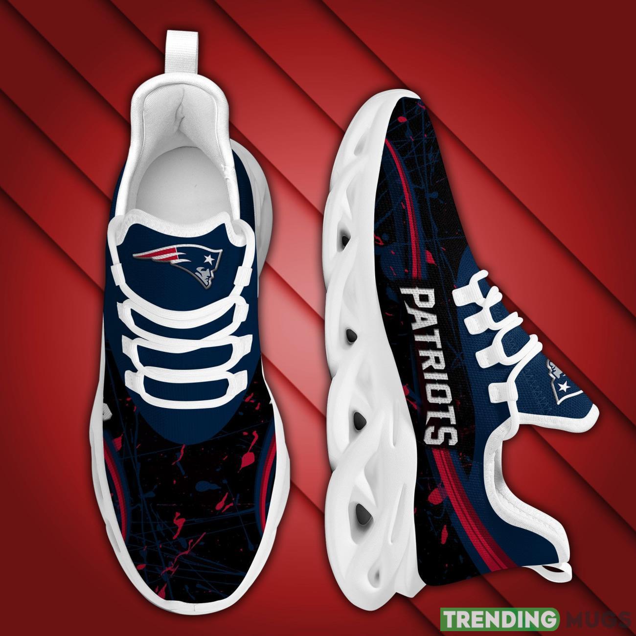 New England Patriots Splash Colors Design Trending Max Soul Clunky Sneaker Shoes For Mens Womens American Football Team Max Soul New England Patriots Splash Colors Design Trending Max Soul Clunky Sneaker Shoes For Mens Womens American Football Team Max Soul