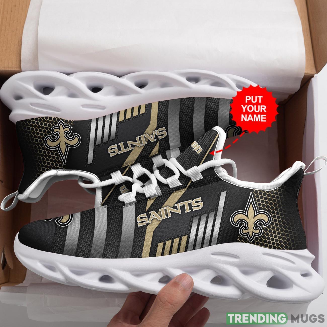 New Orleans Saints Custom Personalized Max Soul Sneakers Running Sports Shoes Ultra Sneakers Product Photo 1 New Orleans Saints Custom Personalized Max Soul Sneakers Running Sports Shoes Ultra Sneakers Product Photo 1