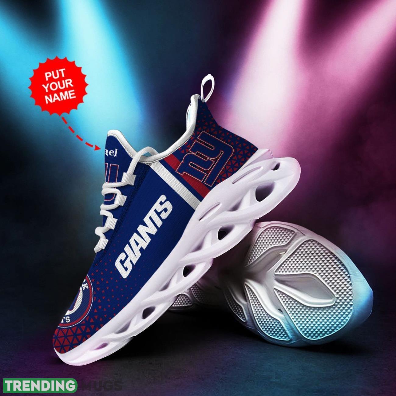 New York Giants Custom Personalized Max Soul Sneakers Dynamic Shoes For Men Women Max Soul New York Giants Custom Personalized Max Soul Sneakers Dynamic Shoes For Men Women Max Soul