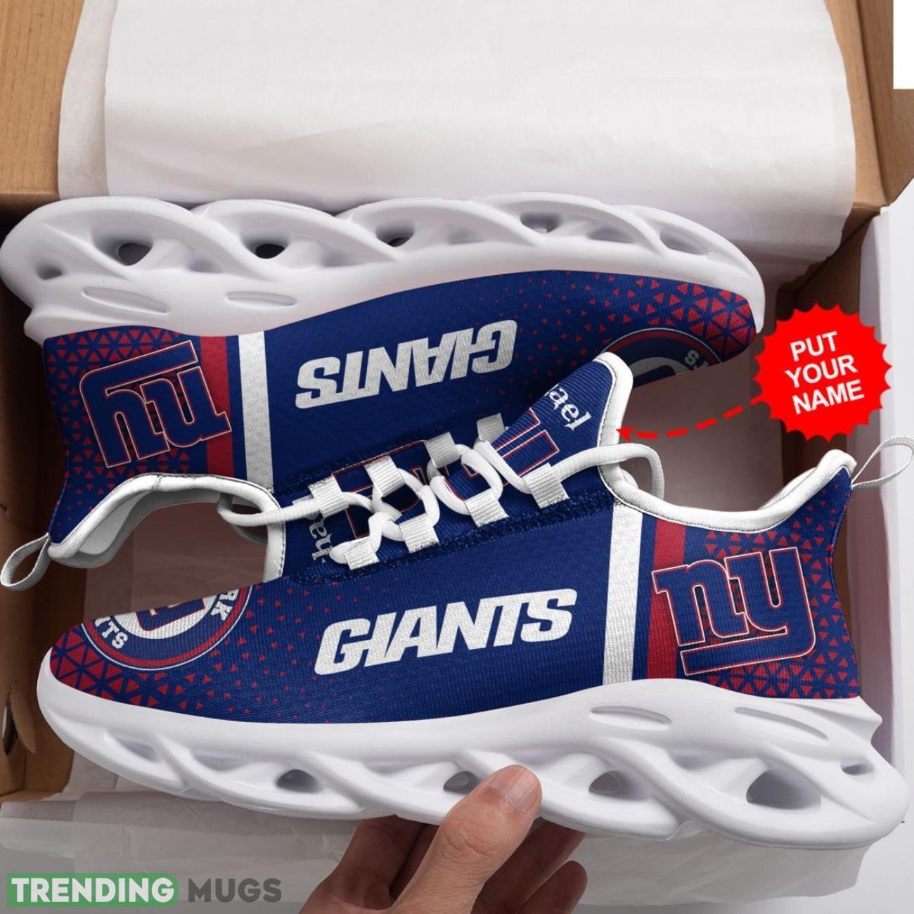 New York Giants Custom Personalized Max Soul Sneakers Dynamic Shoes For Men Women Max Soul New York Giants Custom Personalized Max Soul Sneakers Dynamic Shoes For Men Women Max Soul