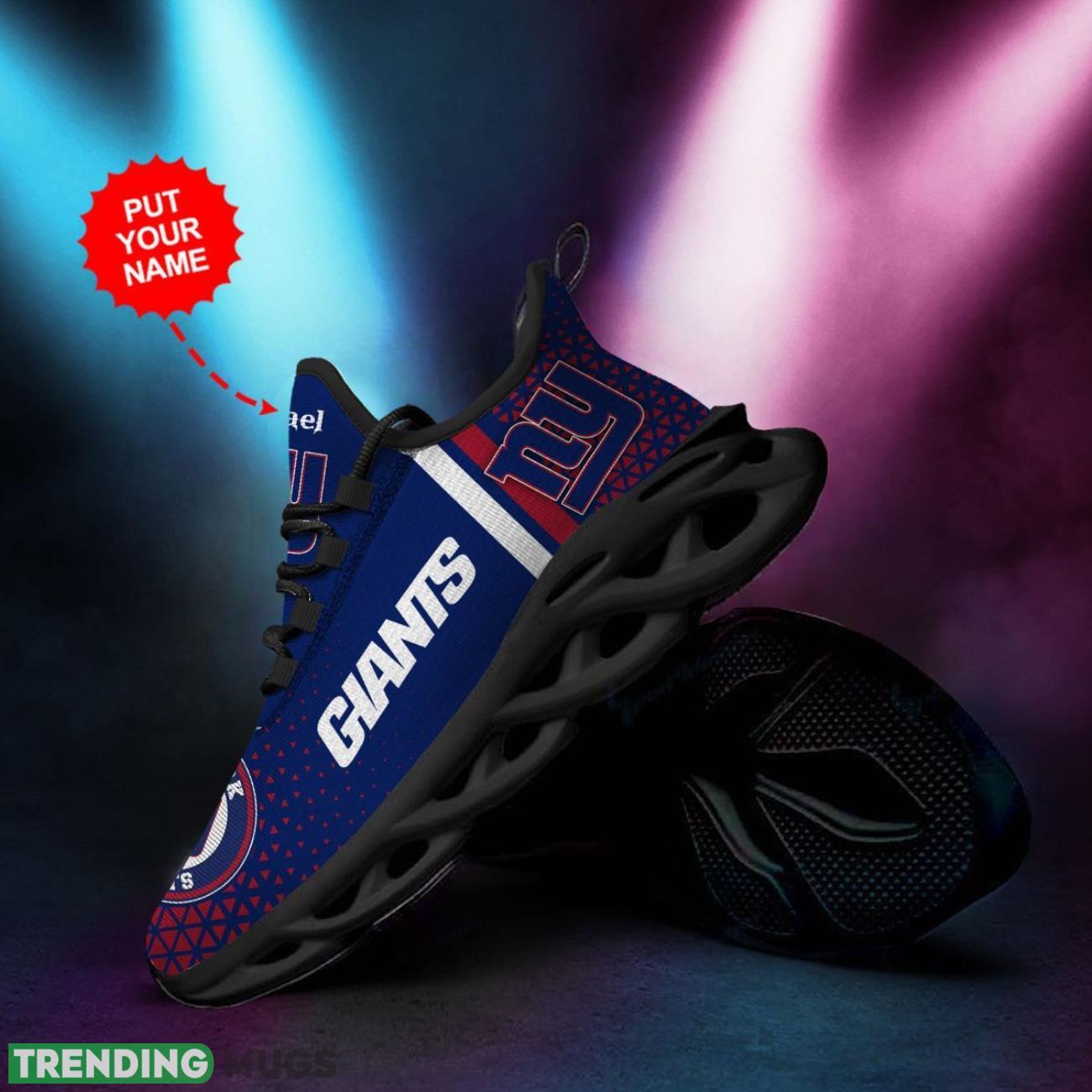 New York Giants Custom Personalized Max Soul Sneakers Dynamic Shoes For Men Women Product Photo 1 New York Giants Custom Personalized Max Soul Sneakers Dynamic Shoes For Men Women Product Photo 1