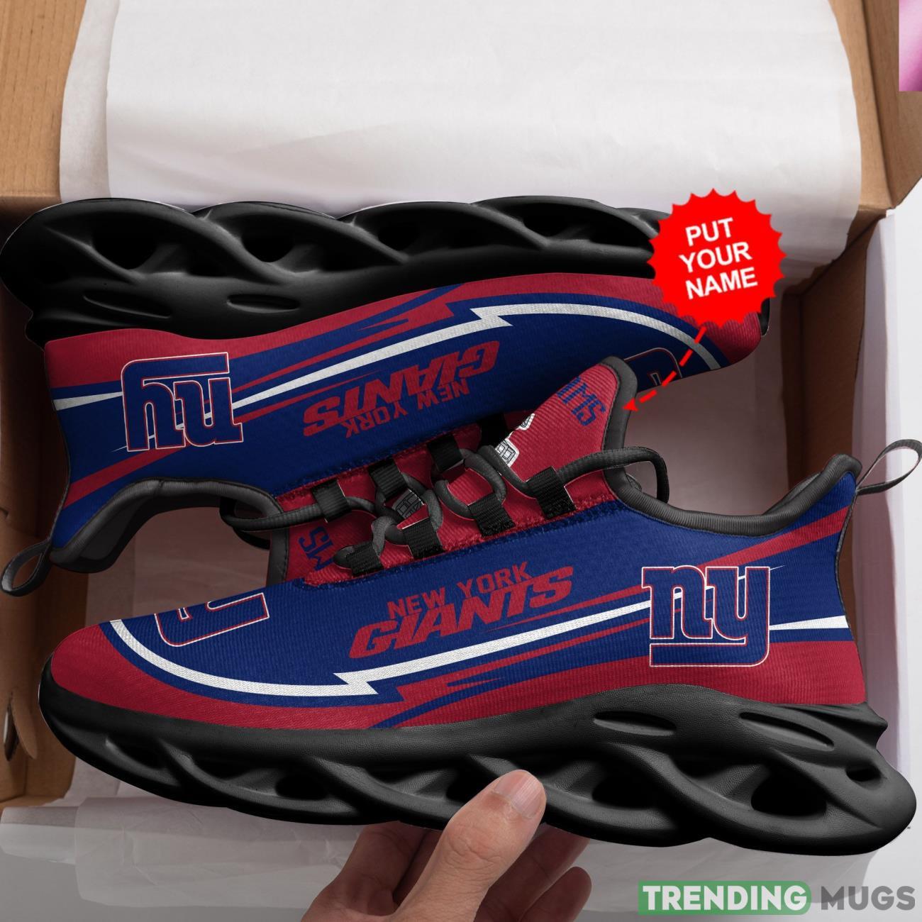 New York Giants Custom Personalized Max Soul Sneakers Running Sports Shoes Ultra Sneakers Max Soul New York Giants Custom Personalized Max Soul Sneakers Running Sports Shoes Ultra Sneakers Max Soul