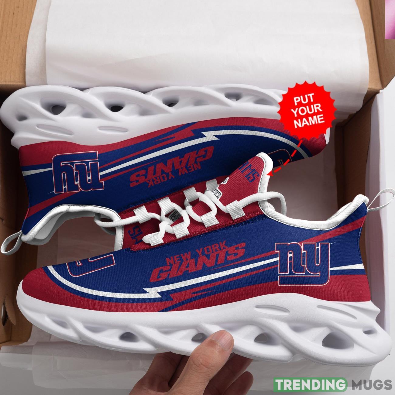 New York Giants Custom Personalized Max Soul Sneakers Running Sports Shoes Ultra Sneakers Product Photo 1 New York Giants Custom Personalized Max Soul Sneakers Running Sports Shoes Ultra Sneakers Product Photo 1