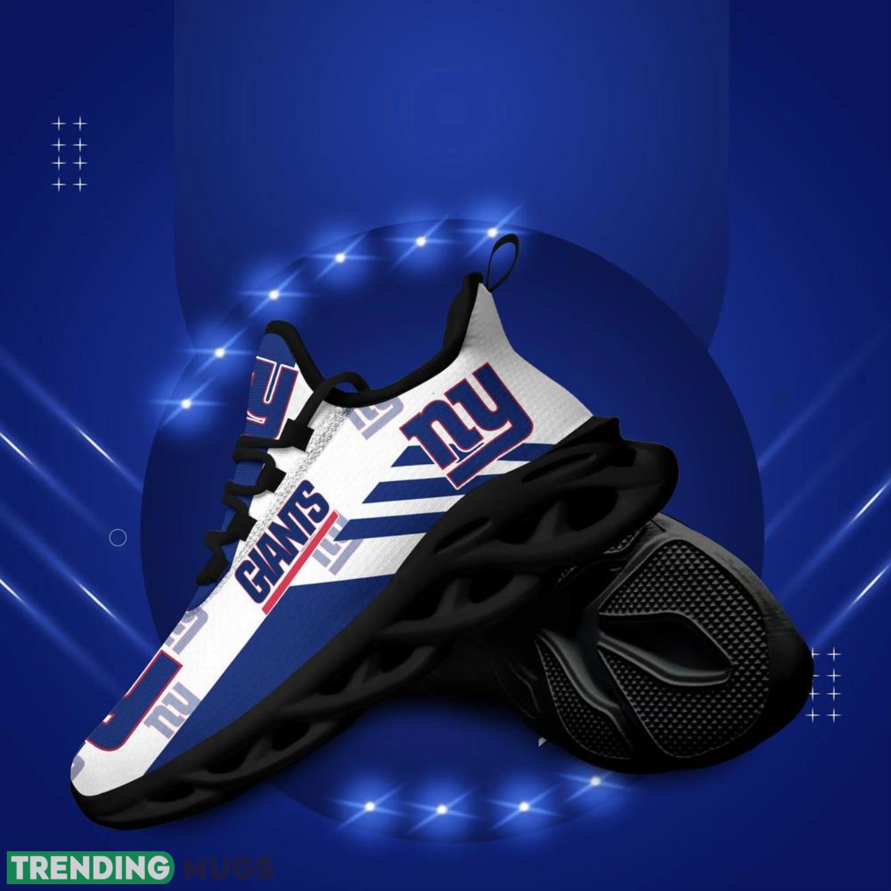 New York Giants Logo NFL Sneakers Max Soul Shoes Custom Name Personalized Gifts Max Soul New York Giants Logo NFL Sneakers Max Soul Shoes Custom Name Personalized Gifts Max Soul
