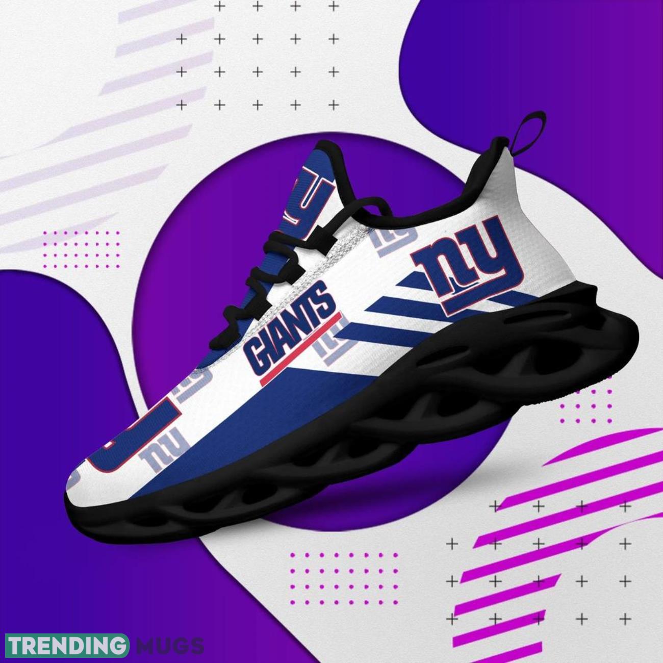 New York Giants Logo NFL Sneakers Max Soul Shoes Custom Name Personalized Gifts Product Photo 1 New York Giants Logo NFL Sneakers Max Soul Shoes Custom Name Personalized Gifts Product Photo 1