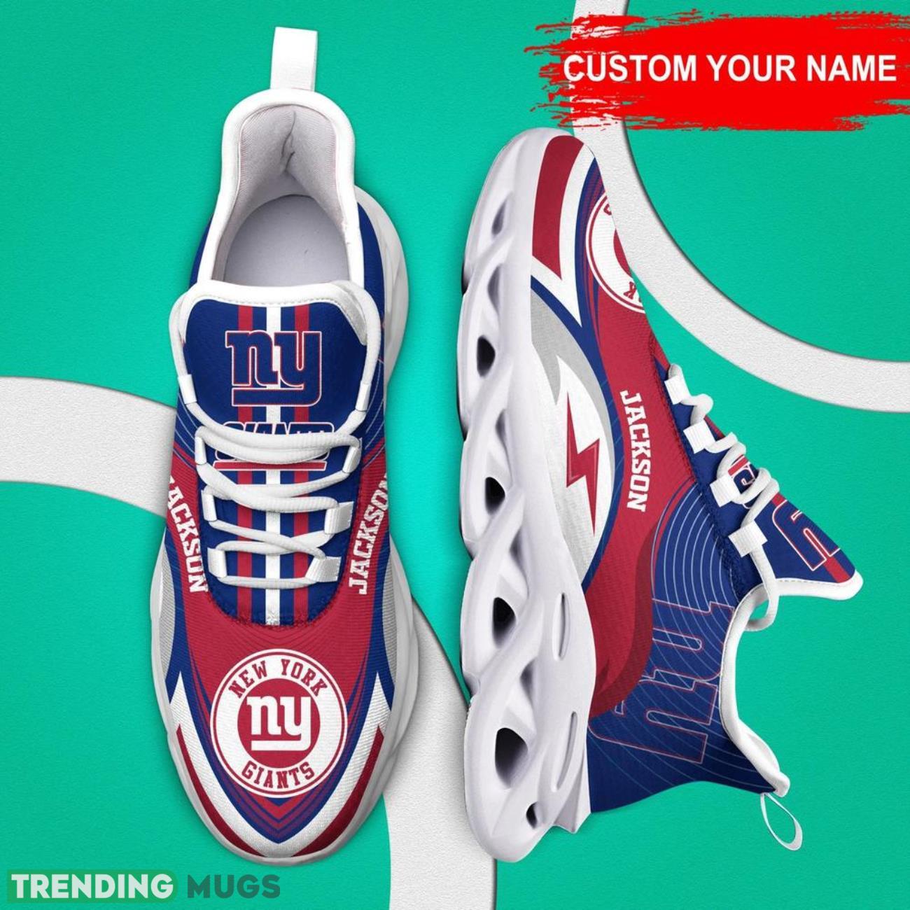 New York Giants NFL Max Soul Sneakers Personalize Shoes For Fans Men Women Sport Running Shoes Max Soul New York Giants NFL Max Soul Sneakers Personalize Shoes For Fans Men Women Sport Running Shoes Max Soul