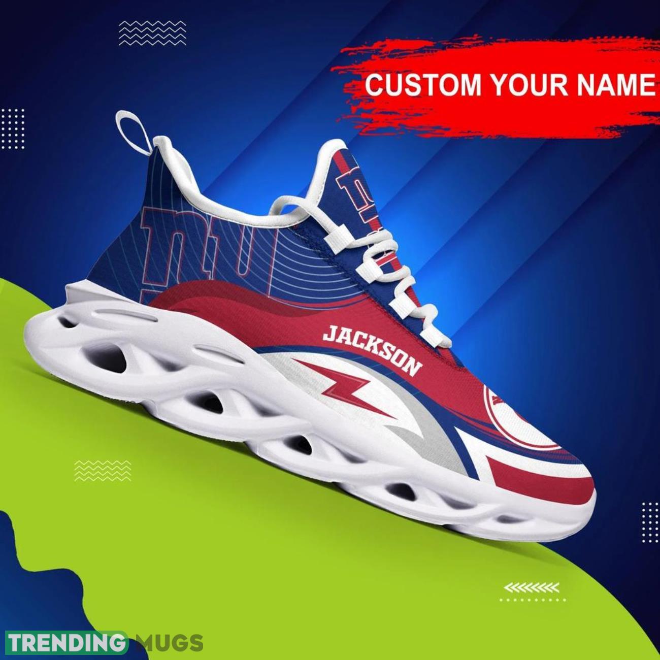 New York Giants NFL Max Soul Sneakers Personalize Shoes For Fans Men Women Sport Running Shoes Product Photo 1 New York Giants NFL Max Soul Sneakers Personalize Shoes For Fans Men Women Sport Running Shoes Product Photo 1