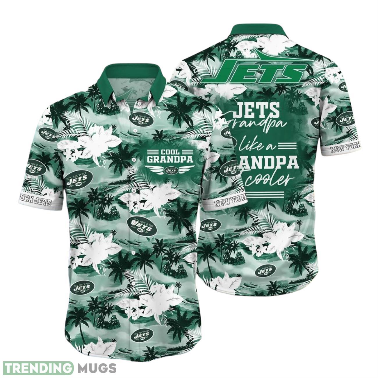 New York Jets 3D Hawaiian Shirt NFL Sport Summer Gift For Grandparent New Trending Beach Shirt Product Photo 1 New York Jets 3D Hawaiian Shirt NFL Sport Summer Gift For Grandparent New Trending Beach Shirt Product Photo 1