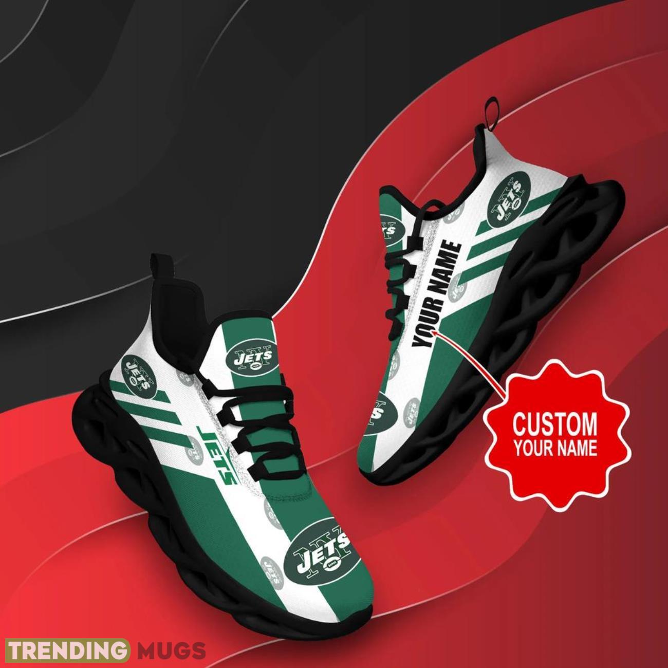 New York Jets NFL Max Soul Sneakers Personalize Shoes For Fans Men Women Sport Running Shoes Max Soul New York Jets NFL Max Soul Sneakers Personalize Shoes For Fans Men Women Sport Running Shoes Max Soul