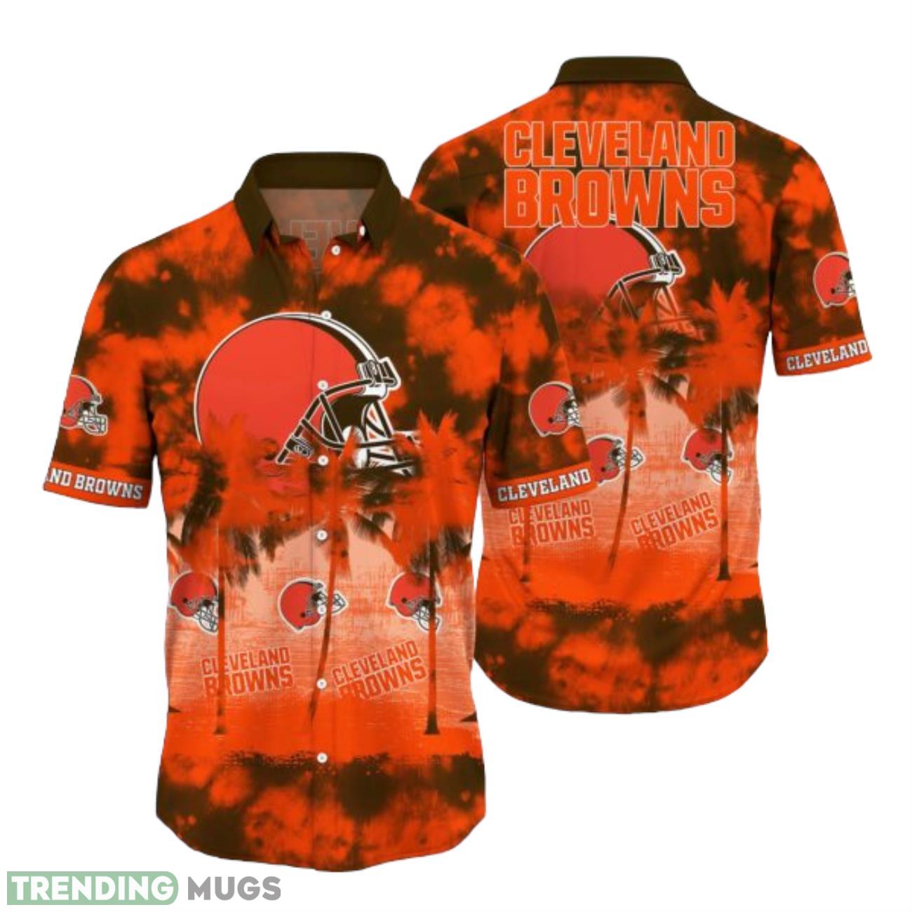 Nfl Cleveland Browns Hawaiian Shirt 3D Printed Aloha Shirt Limited Shirt Product Photo 1 Nfl Cleveland Browns Hawaiian Shirt 3D Printed Aloha Shirt Limited Shirt Product Photo 1