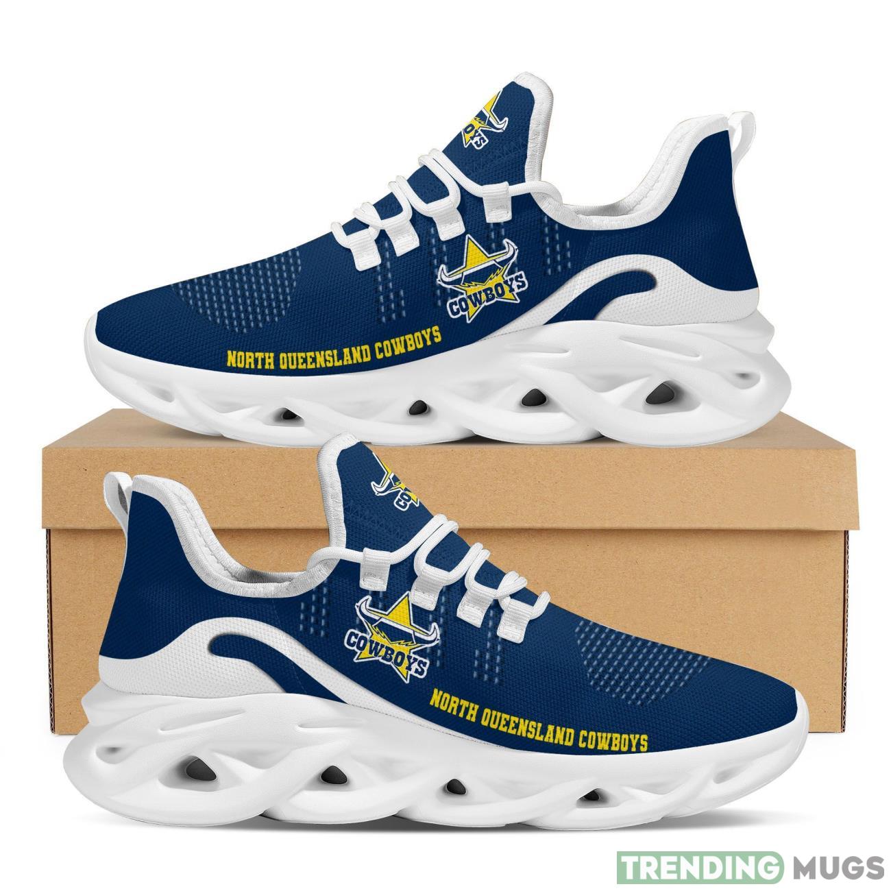 NRL North Queensland Cowboys New Trending 3D Printed Max Soul Clunky Sneaker Shoes For Men Women Max Soul NRL North Queensland Cowboys New Trending 3D Printed Max Soul Clunky Sneaker Shoes For Men Women Max Soul