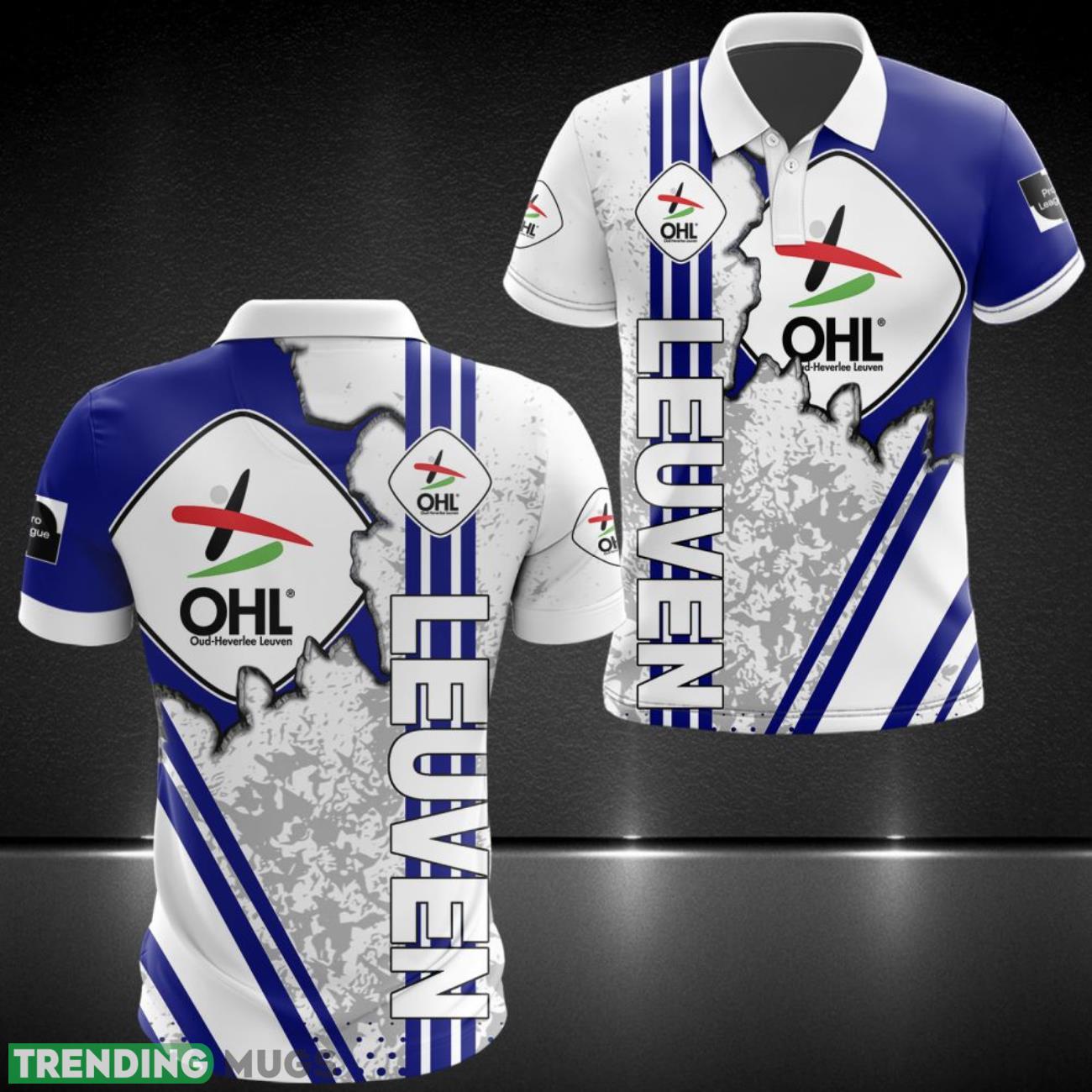 Oud-Heverlee Leuven All Over printed 3D Polo Shirt Limited Design For Fans Product Photo 1 Oud-Heverlee Leuven All Over printed 3D Polo Shirt Limited Design For Fans Product Photo 1