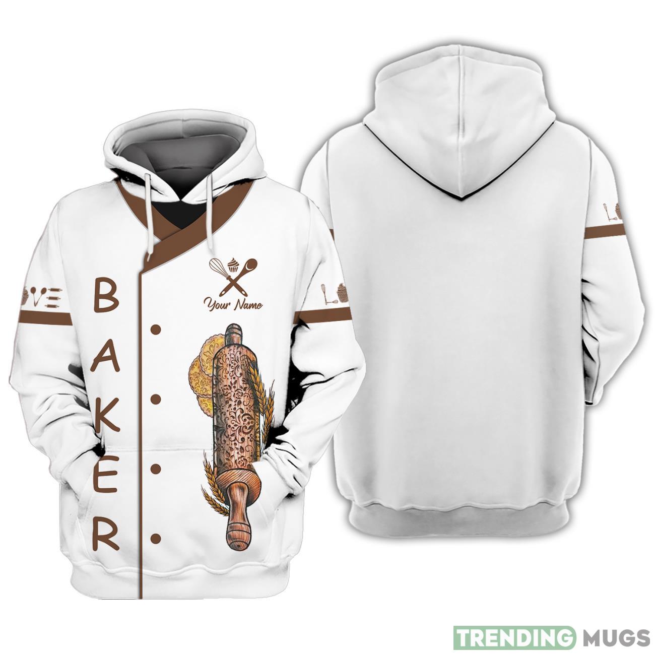 Personalized Name Baker Hoodie Custom Name Gift For Men And Woman Product Photo 1