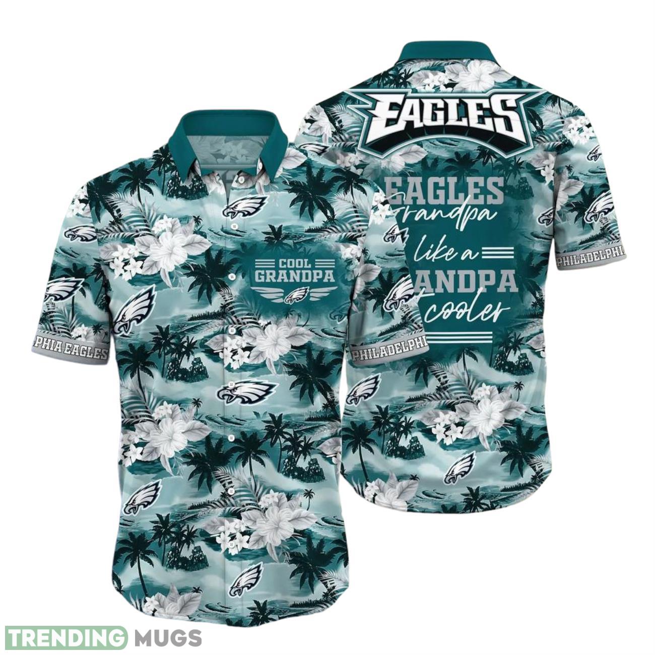 Philadelphia Eagles 3D Hawaiian Shirt NFL Sport Summer Gift For Grandparent New Trending Beach Shirt Product Photo 1 Philadelphia Eagles 3D Hawaiian Shirt NFL Sport Summer Gift For Grandparent New Trending Beach Shirt Product Photo 1