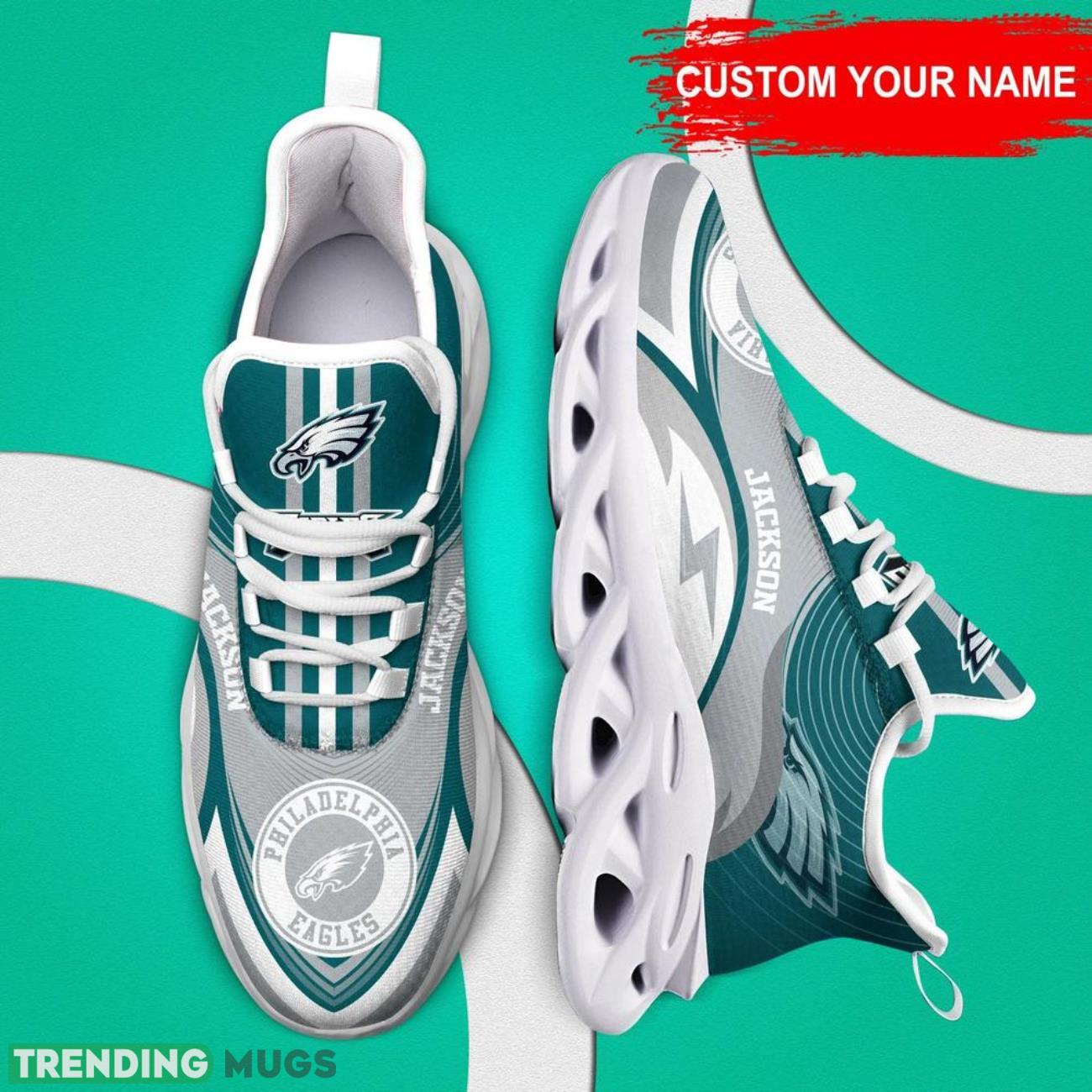 Philadelphia Eagles NFL Max Soul Shoes Custom Name Sneakers Gifts Footall Men Women Shoes Max Soul Philadelphia Eagles NFL Max Soul Shoes Custom Name Sneakers Gifts Footall Men Women Shoes Max Soul