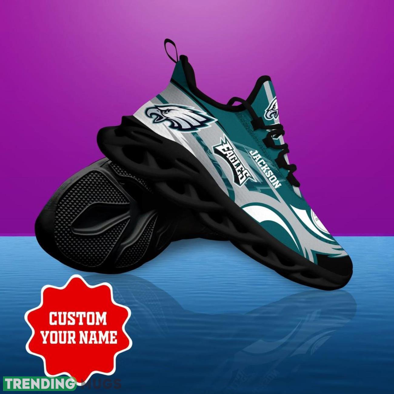 Philadelphia Eagles NFL Max Soul Sneakers Personalize Name Limited Sport Shoes Max Soul Philadelphia Eagles NFL Max Soul Sneakers Personalize Name Limited Sport Shoes Max Soul