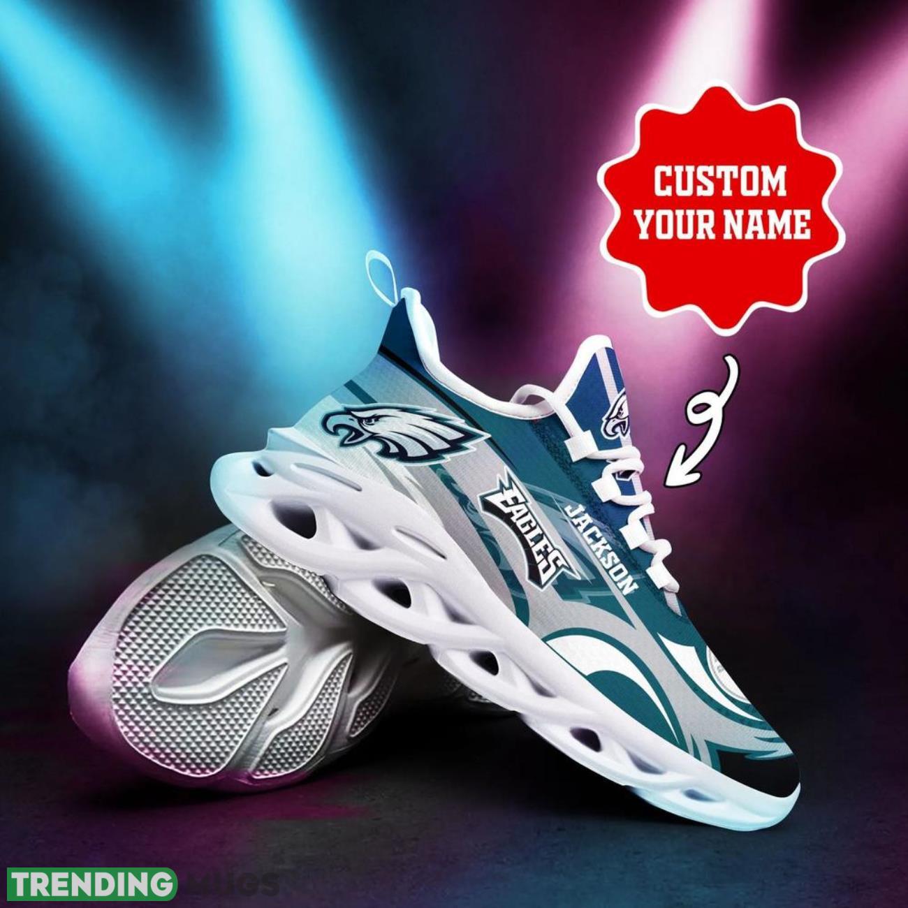 Philadelphia Eagles NFL Max Soul Sneakers Personalize Name Limited Sport Shoes Max Soul Philadelphia Eagles NFL Max Soul Sneakers Personalize Name Limited Sport Shoes Max Soul