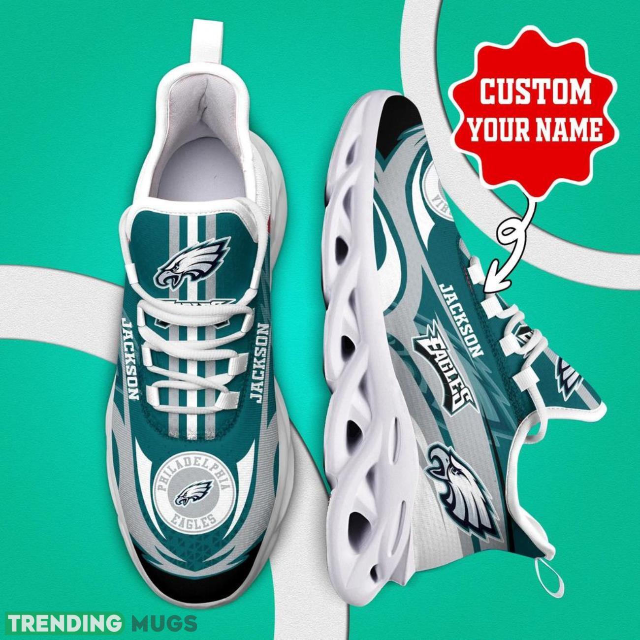Philadelphia Eagles NFL Max Soul Sneakers Personalize Name Limited Sport Shoes Max Soul Philadelphia Eagles NFL Max Soul Sneakers Personalize Name Limited Sport Shoes Max Soul