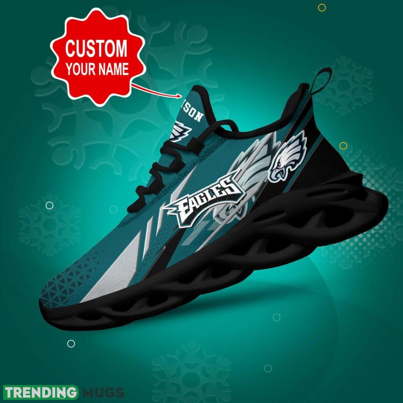 Philadelphia Eagles NFL Max Soul Sneakers Personalize Shoes For Fans Men Women Sport Running Shoes Max Soul Philadelphia Eagles NFL Max Soul Sneakers Personalize Shoes For Fans Men Women Sport Running Shoes Max Soul