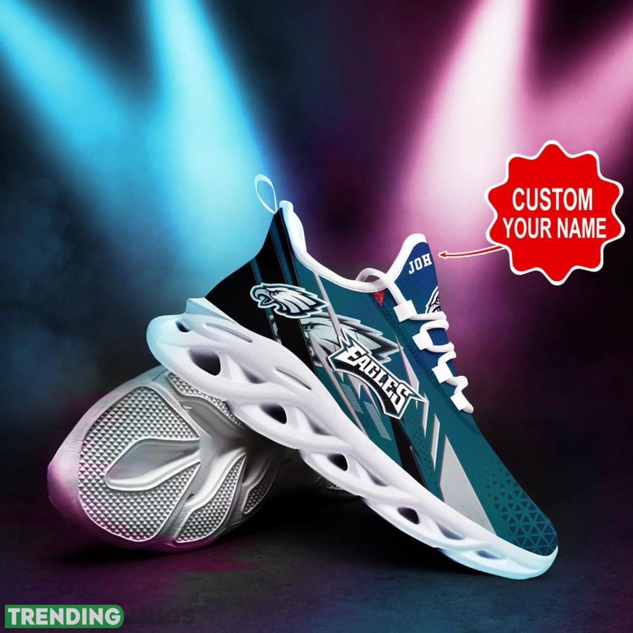 Philadelphia Eagles NFL Max Soul Sneakers Personalize Shoes For Fans Men Women Sport Running Shoes Max Soul Philadelphia Eagles NFL Max Soul Sneakers Personalize Shoes For Fans Men Women Sport Running Shoes Max Soul
