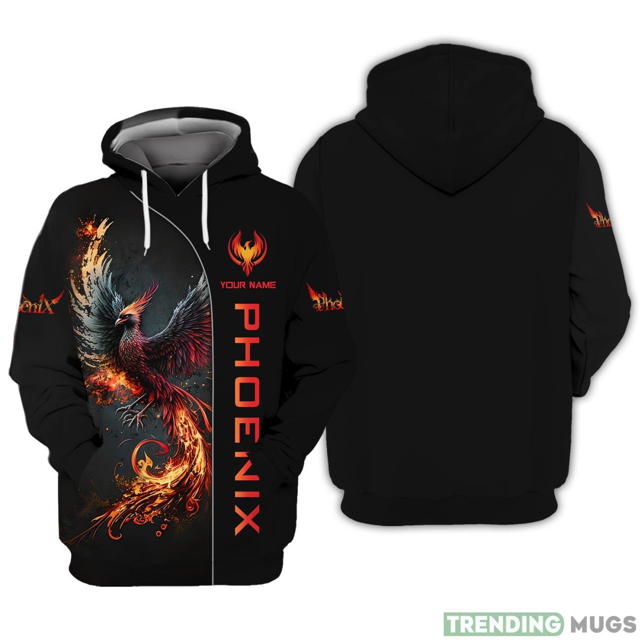Phoenix Personalized Name All Over Printed 3D Hoodie Custom Gift For Phoenix Lovers Product Photo 1 Phoenix Personalized Name All Over Printed 3D Hoodie Custom Gift For Phoenix Lovers Product Photo 1