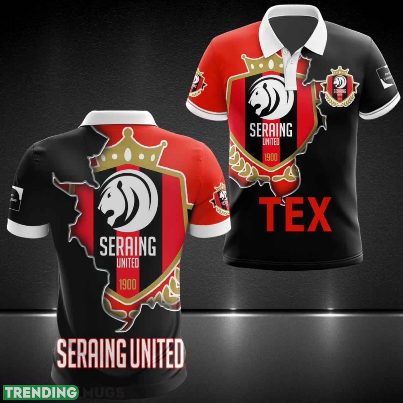 R.F.C. Seraing 3D Polo Shirt For Fans Comfortable Polo For Fans Product Photo 1 R.F.C. Seraing 3D Polo Shirt For Fans Comfortable Polo For Fans Product Photo 1