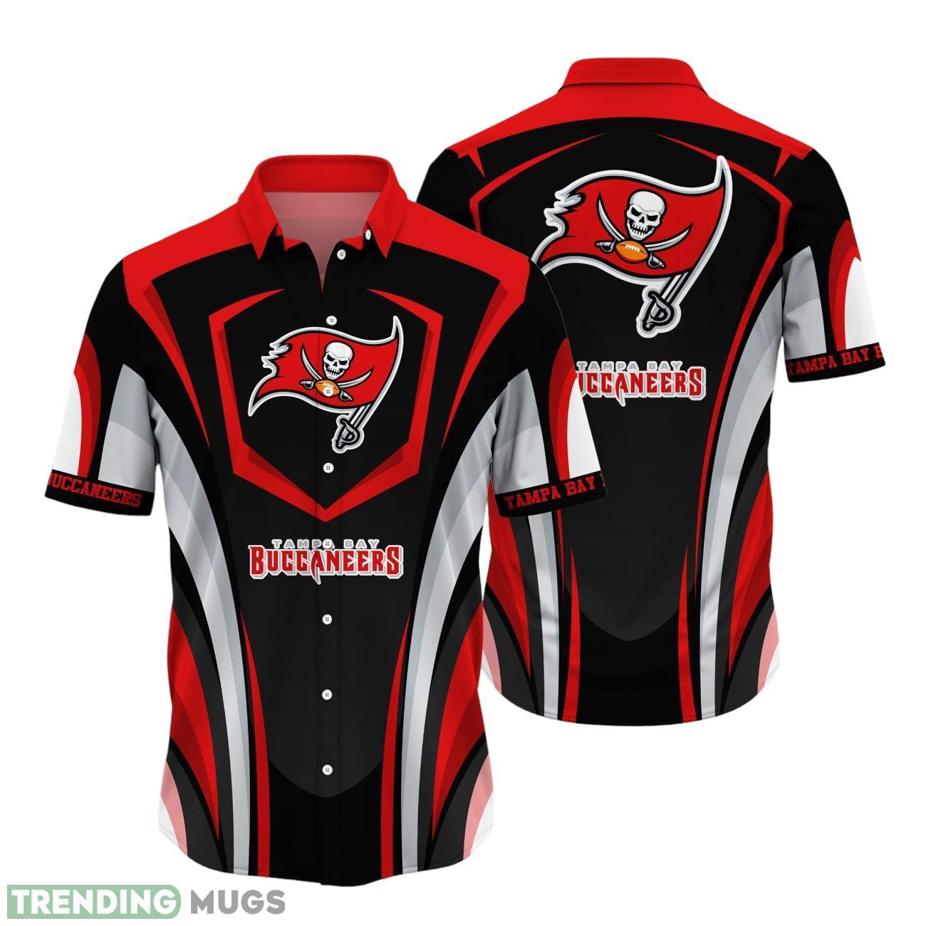 Striped Style Tampa Bay Buccaneers Nfl Hawaiian Shirt 3D All Printed Aloha Shirt For Men Women Product Photo 1 Striped Style Tampa Bay Buccaneers Nfl Hawaiian Shirt 3D All Printed Aloha Shirt For Men Women Product Photo 1