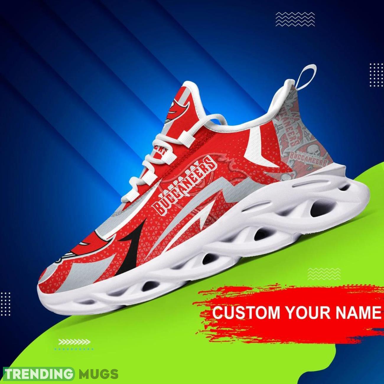 Tampa Bay Buccaneers NFL Max Soul Shoes Custom Name Sneakers Hot Trending Shoes Max Soul Tampa Bay Buccaneers NFL Max Soul Shoes Custom Name Sneakers Hot Trending Shoes Max Soul