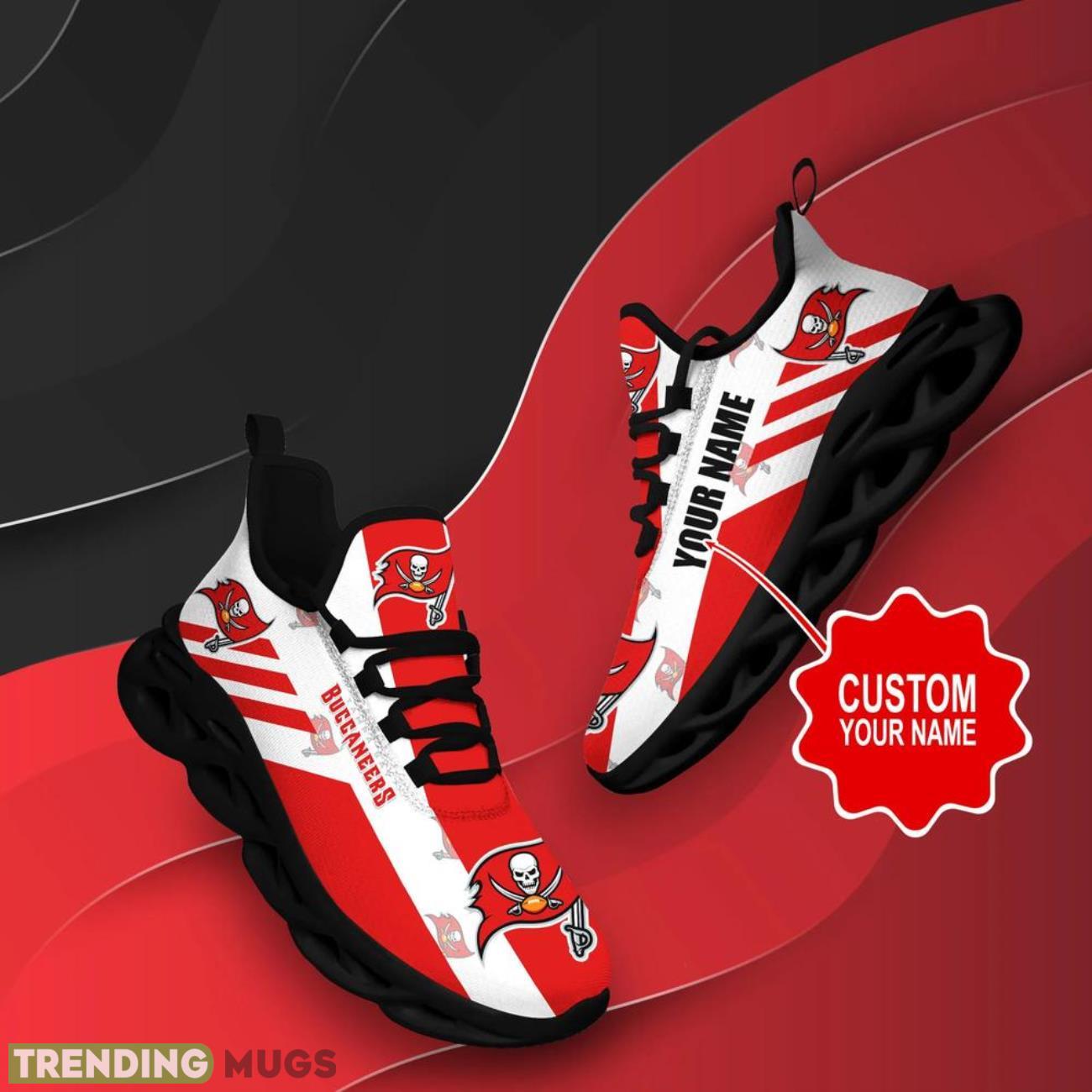 Tampa Bay Buccaneers NFL Max Soul Sneakers Personalize Shoes For Fans Max Soul Tampa Bay Buccaneers NFL Max Soul Sneakers Personalize Shoes For Fans Max Soul