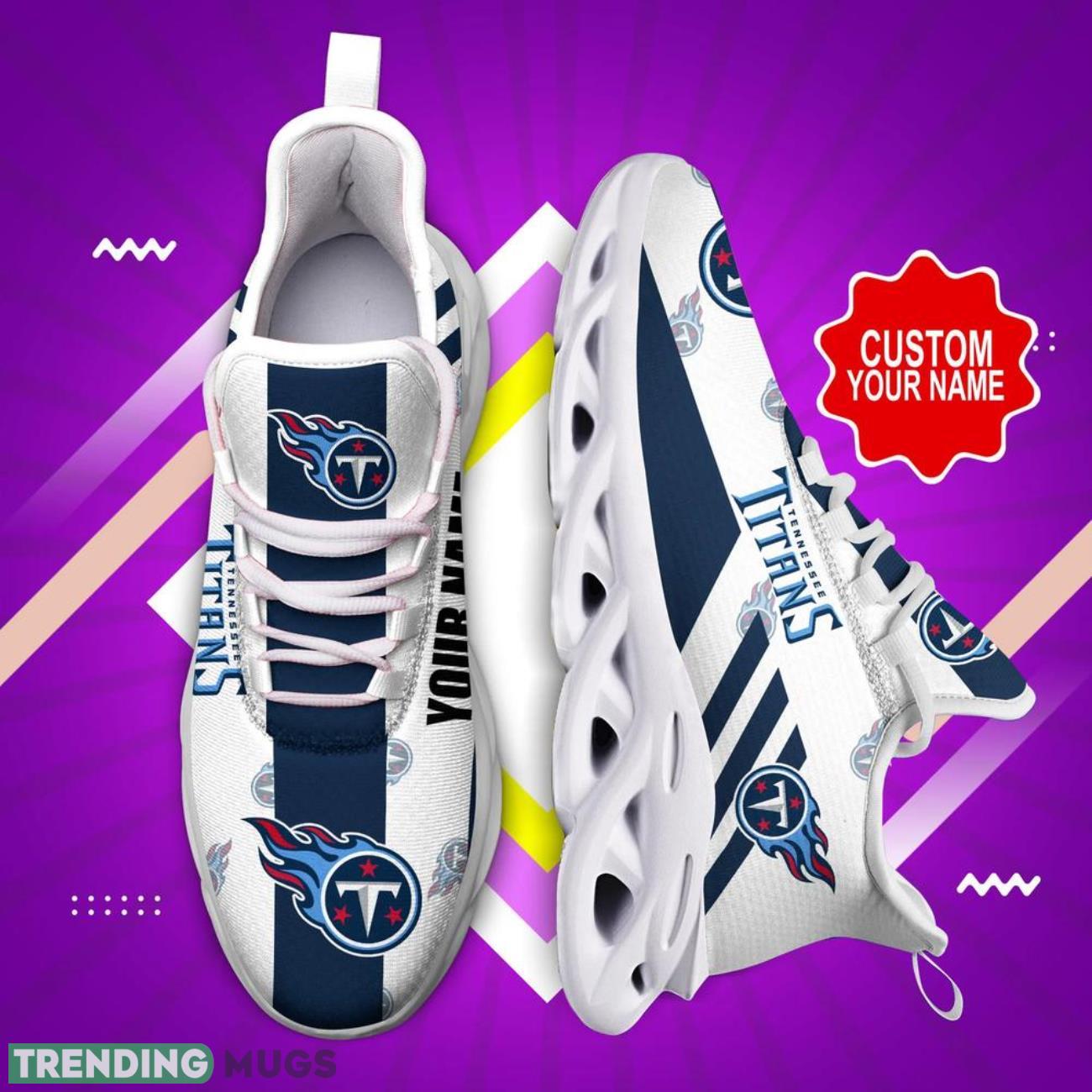 Tennessee Titans NFL Logo Sport Team Max Soul Shoes Custom Name Sneakers Hot Trending Gifts NFL Logo Sport Team Fans Max Soul Tennessee Titans NFL Logo Sport Team Max Soul Shoes Custom Name Sneakers Hot Trending Gifts NFL Logo Sport Team Fans Max Soul