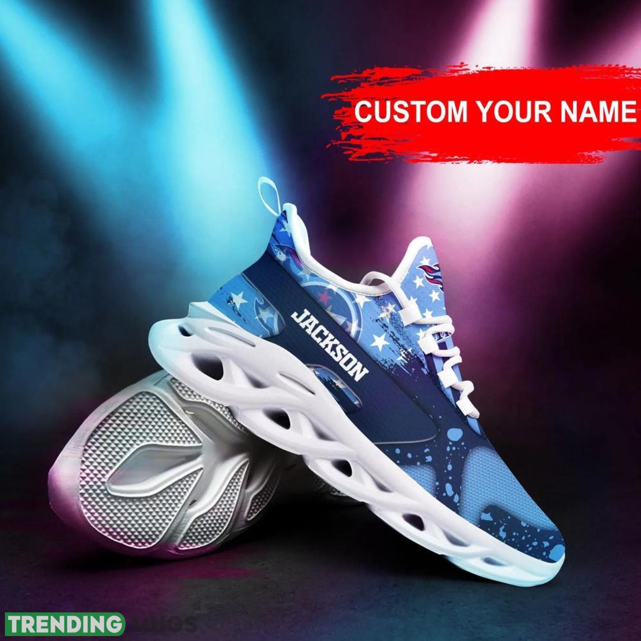 Tennessee Titans NFL Max Soul Shoes Custom Name Sneakers Gifts NFL Fans Men Women Shoes Max Soul Tennessee Titans NFL Max Soul Shoes Custom Name Sneakers Gifts NFL Fans Men Women Shoes Max Soul