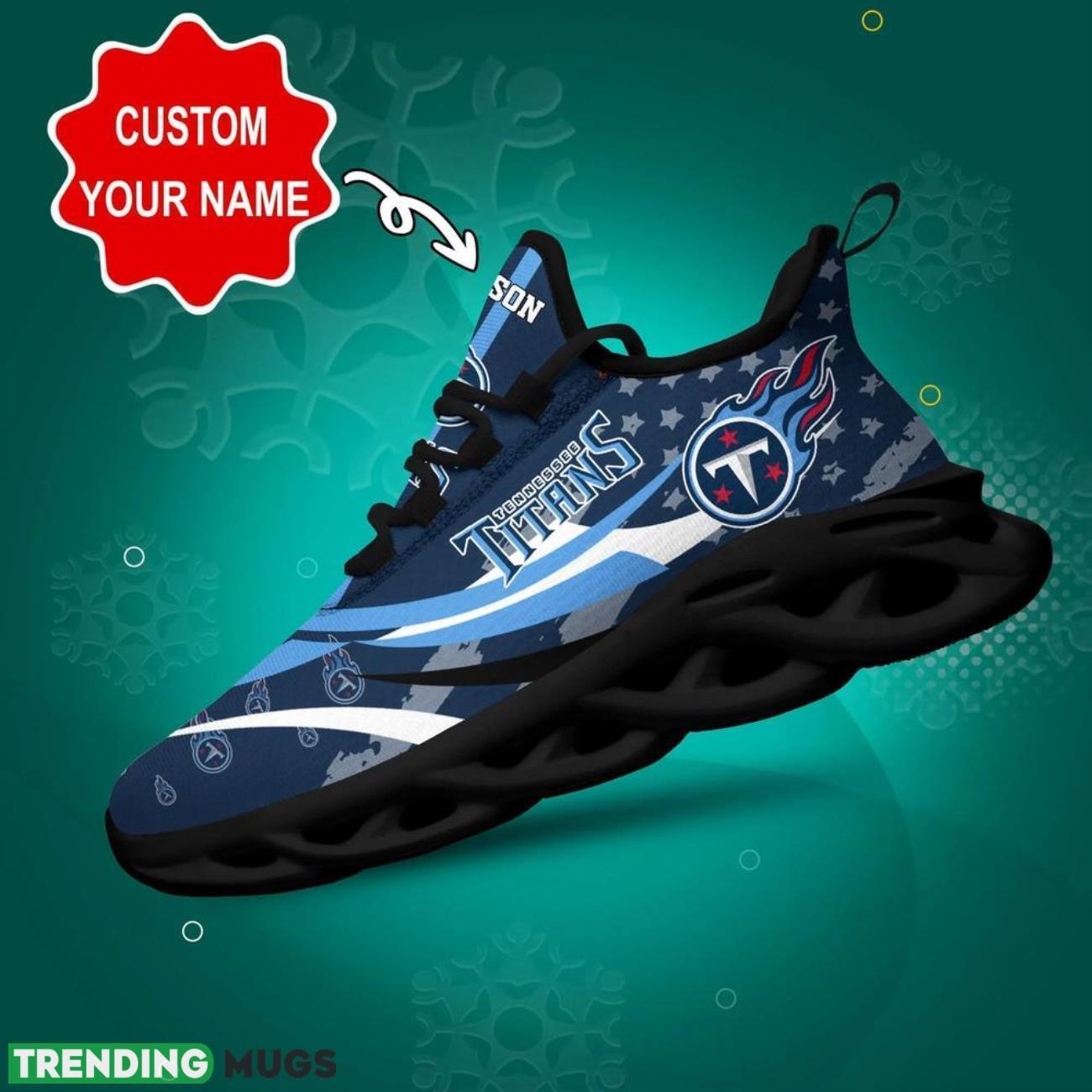 Tennessee Titans NFL Max Soul Shoes Custom Name Sneakers Hot Trending Running Sneakers Product Photo 1 Tennessee Titans NFL Max Soul Shoes Custom Name Sneakers Hot Trending Running Sneakers Product Photo 1