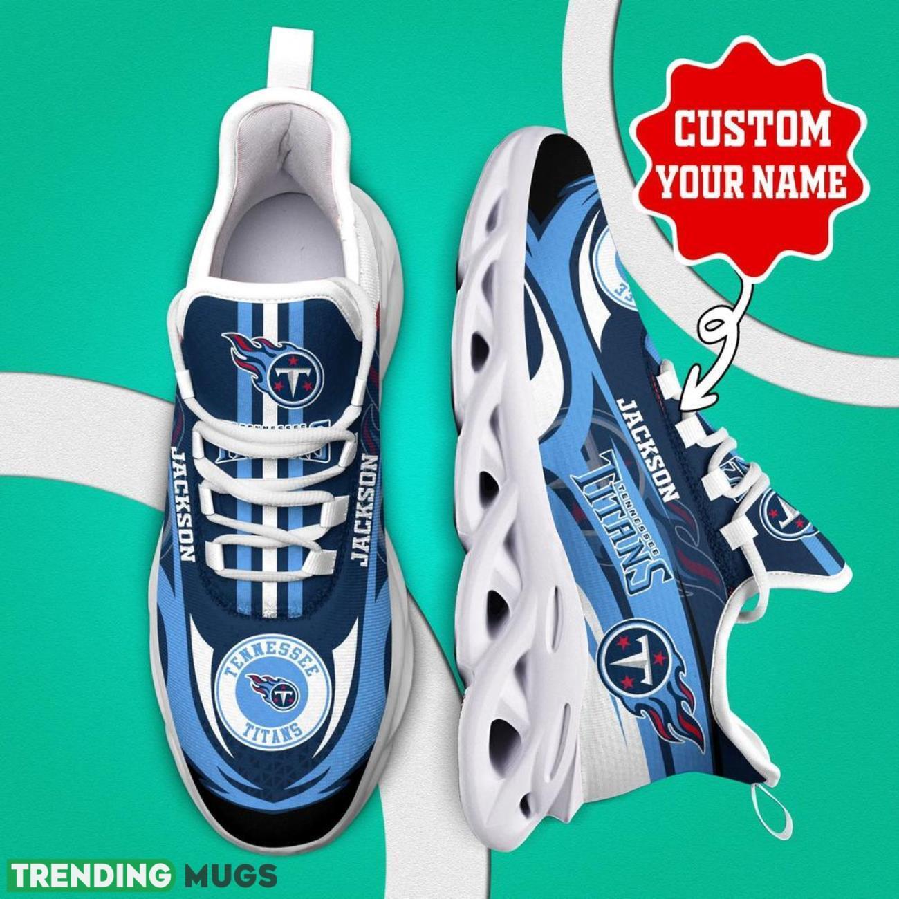 Tennessee Titans NFL Max Soul Shoes Custom Name Sneakers Hot Trending Shoes Max Soul Tennessee Titans NFL Max Soul Shoes Custom Name Sneakers Hot Trending Shoes Max Soul