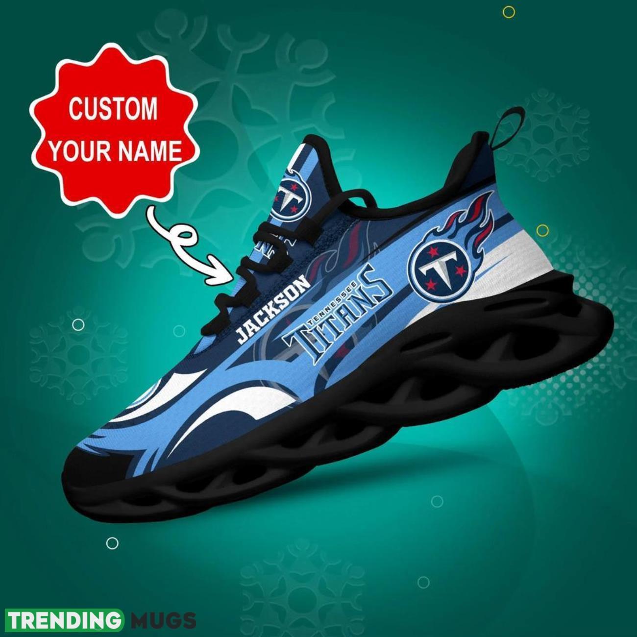 Tennessee Titans NFL Max Soul Shoes Custom Name Sneakers Hot Trending Shoes Product Photo 1 Tennessee Titans NFL Max Soul Shoes Custom Name Sneakers Hot Trending Shoes Product Photo 1