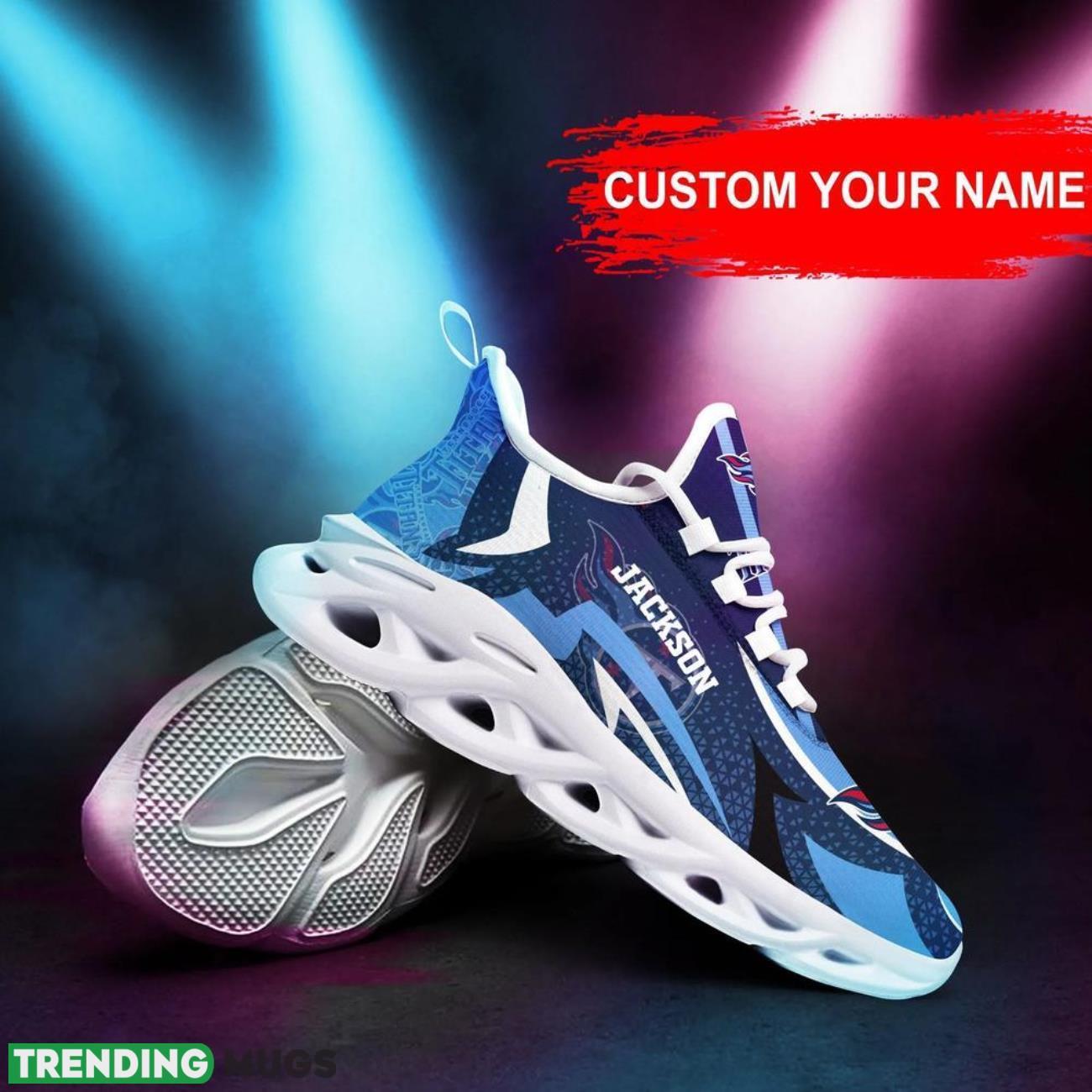 Tennessee Titans NFL Max Soul Sneakers Personalize Name Limited Sport Shoes Max Soul Tennessee Titans NFL Max Soul Sneakers Personalize Name Limited Sport Shoes Max Soul