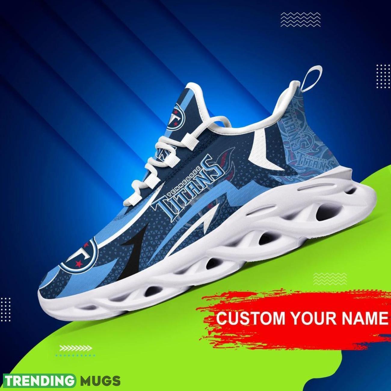 Tennessee Titans NFL Max Soul Sneakers Personalize Name Limited Sport Shoes Max Soul Tennessee Titans NFL Max Soul Sneakers Personalize Name Limited Sport Shoes Max Soul