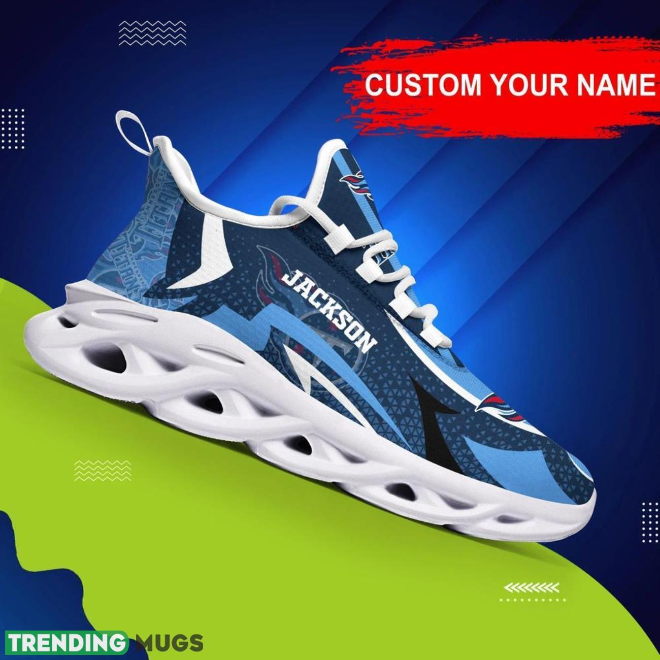 Tennessee Titans NFL Max Soul Sneakers Personalize Name Limited Sport Shoes Product Photo 1 Tennessee Titans NFL Max Soul Sneakers Personalize Name Limited Sport Shoes Product Photo 1