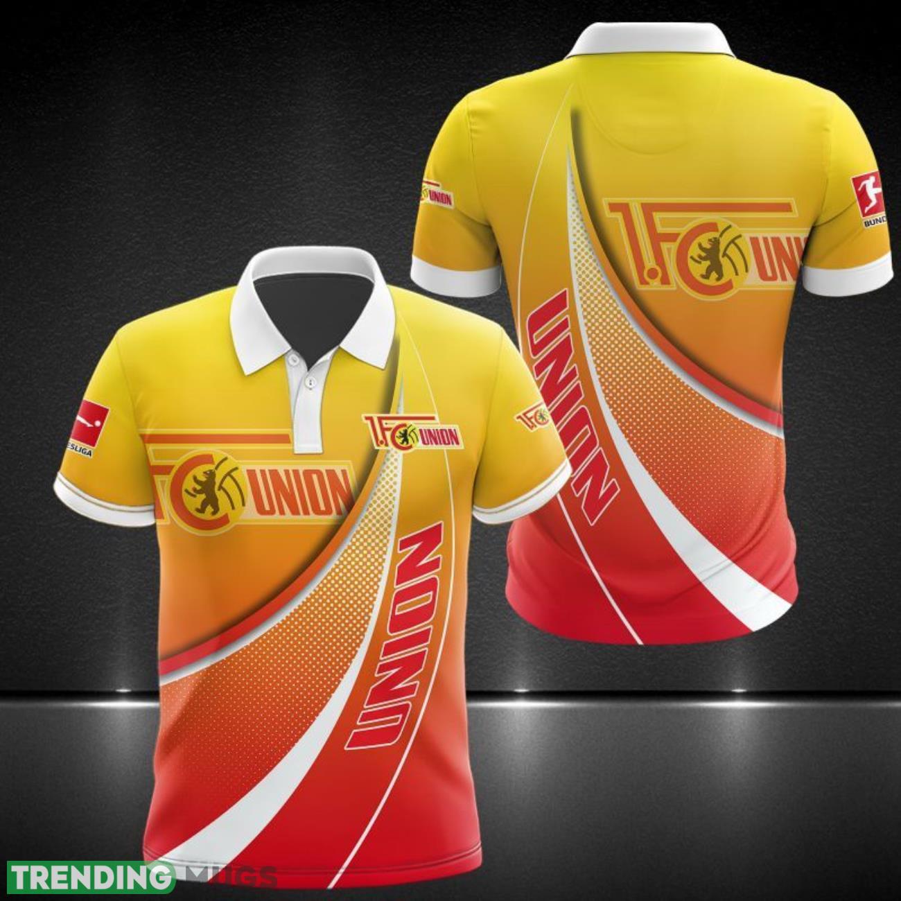 Union Berlin 3D Polo Shirt Sport Fans Shirt Product Photo 1 Union Berlin 3D Polo Shirt Sport Fans Shirt Product Photo 1