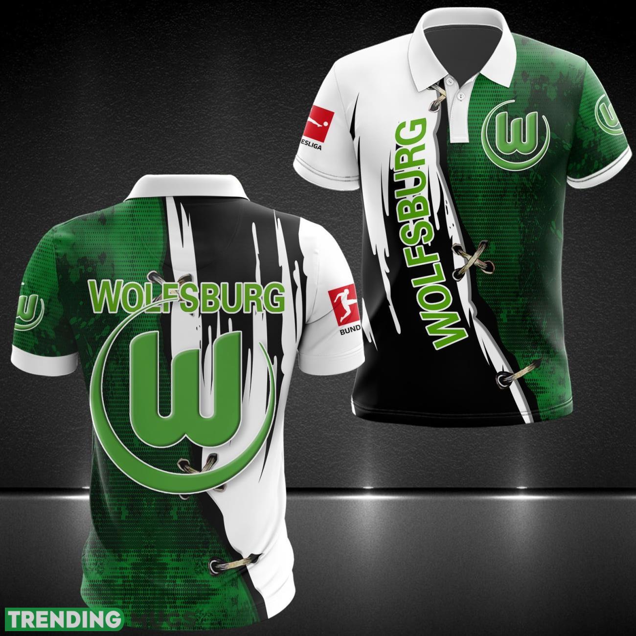 VfL Wolfsburg 3D Polo Shirt Gift For Men Product Photo 1 VfL Wolfsburg 3D Polo Shirt Gift For Men Product Photo 1